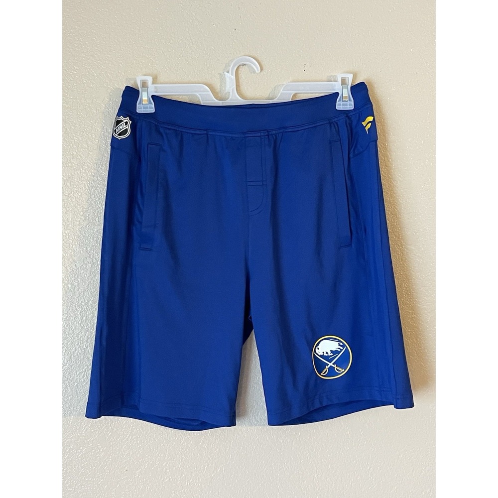 Men's Large NWOT Buffalo Sabres Fanatics Travel‎ & Training Performance Shorts
